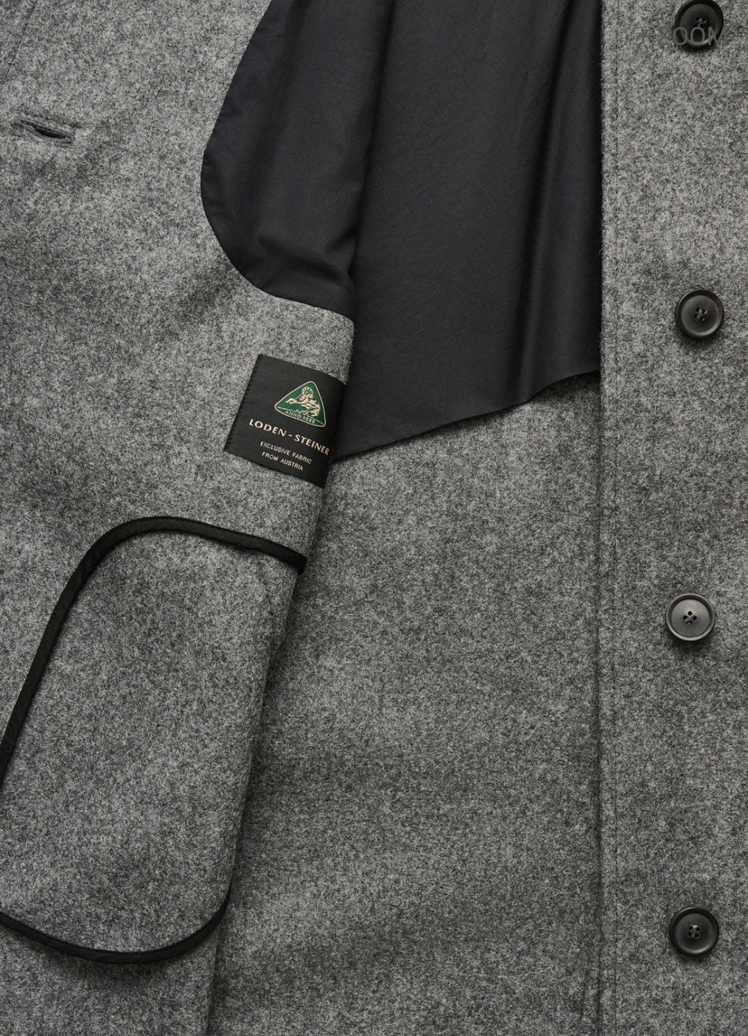 aiayu - Jo Coat Loden, Pure Grey