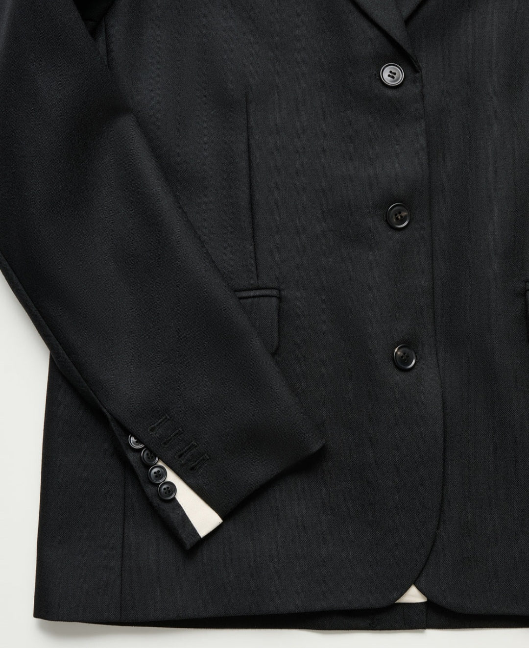 aiayu - Mason Blazer, Wool, Black