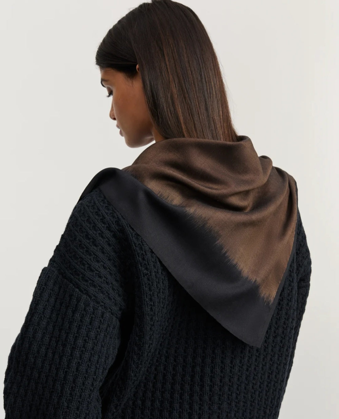 aiayu - Winona Scarf, Silk, Mix Brown