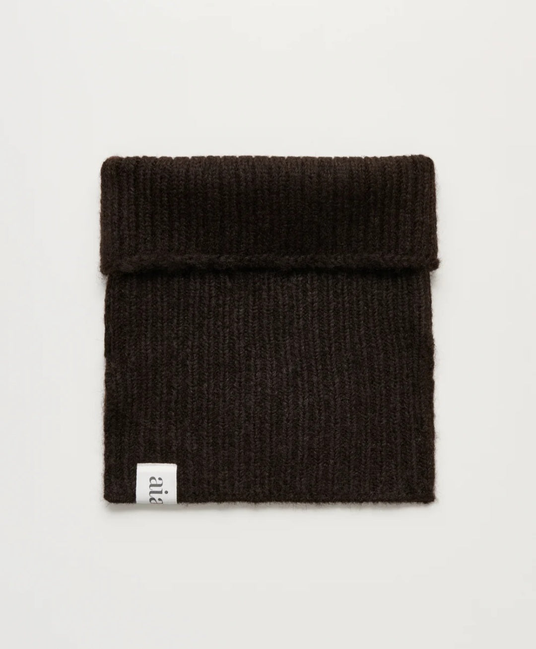 aiayu - Nellie Neck Warmer, Llama, Fås i 2 farver - Pure Chocolate & Pure Light Grey