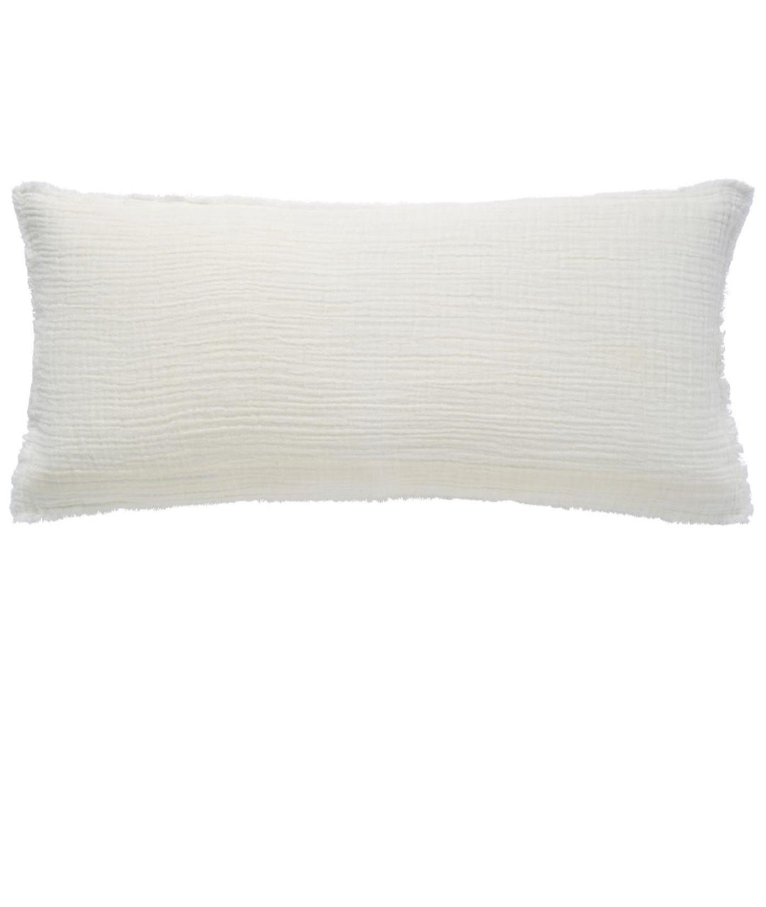 Ib Laursen - Pudebetræk, Butter Cream Dobbeltvævet, Inkl. Monteringspude, B35xL80 cm.