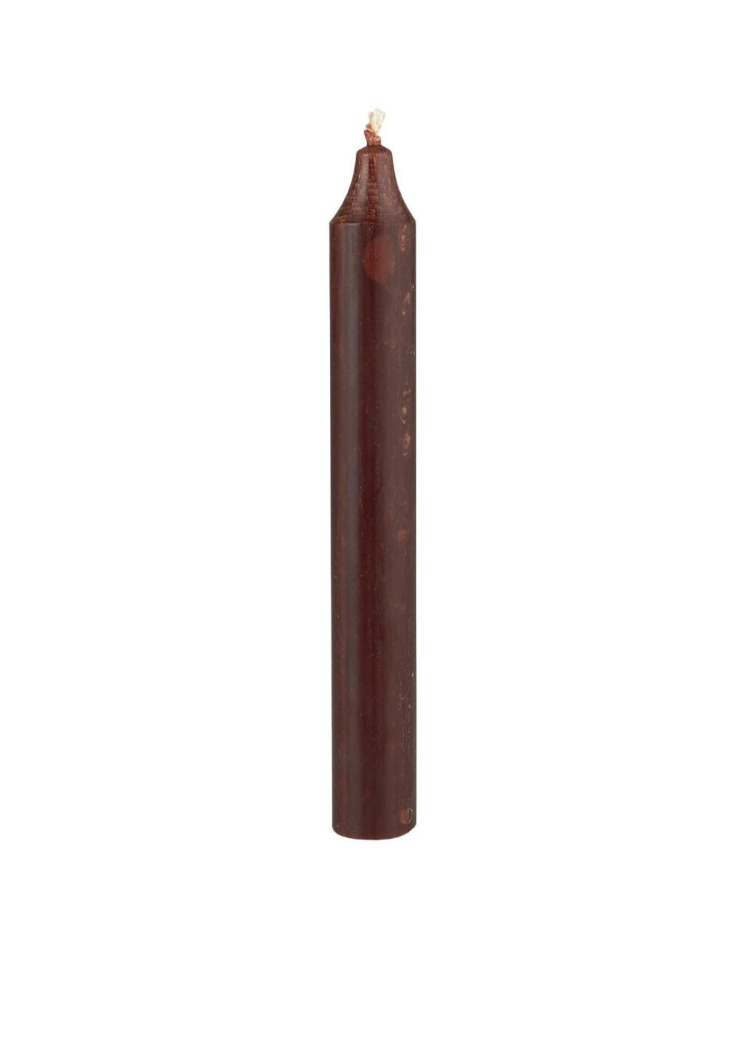Ib Laursen - Kronelys, Chocolate, Rustik, Ø2,2xH18 cm.