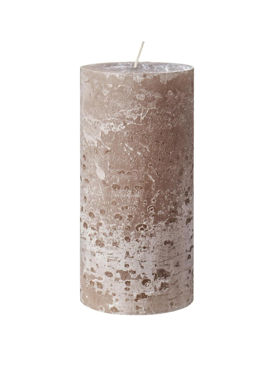 Ib Laursen - Rustiklys, Hør, Ø9,6xH20 cm.