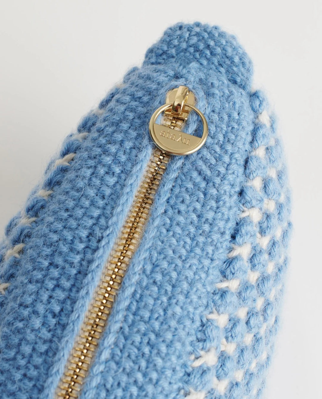 aiayu - Helen Classic Clutch, Mix Brilliant Blue/Albicant