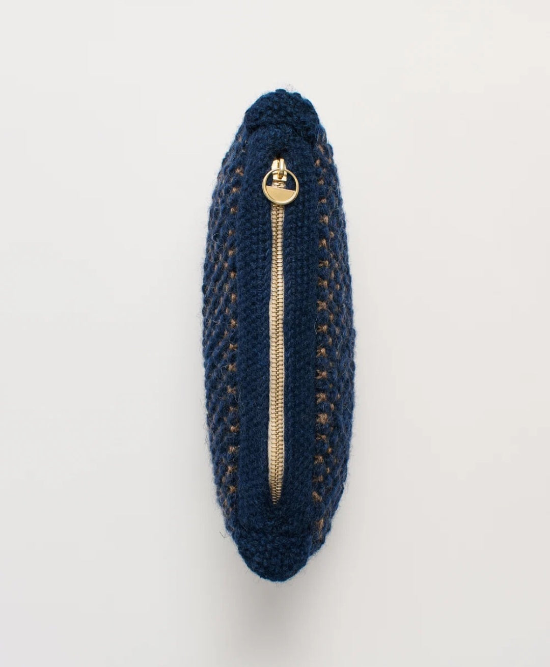 aiayu - Helen Classic Clutch, Mix Navy/Brownie