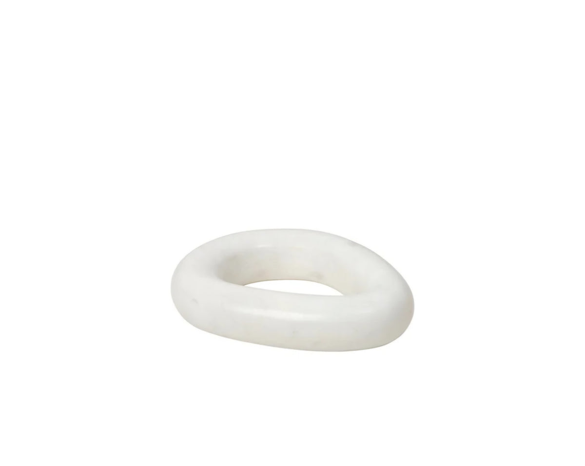Broste Copenhagen - Elsa Bordskåner, Marmor, Fås i 3 farver -  White, Brown & Black