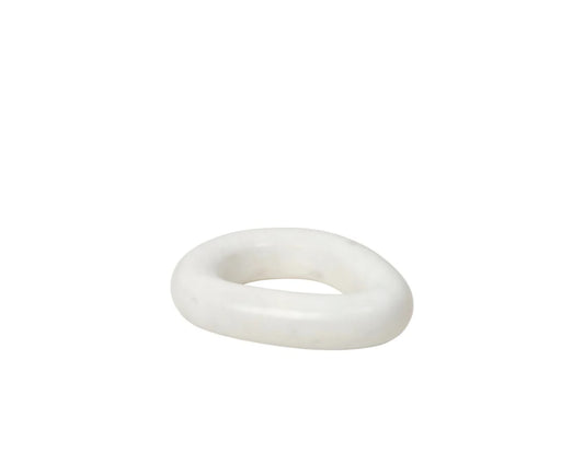 Broste Copenhagen - Elsa Bordskåner, Marmor, Fås i 3 farver -  White, Brown & Black