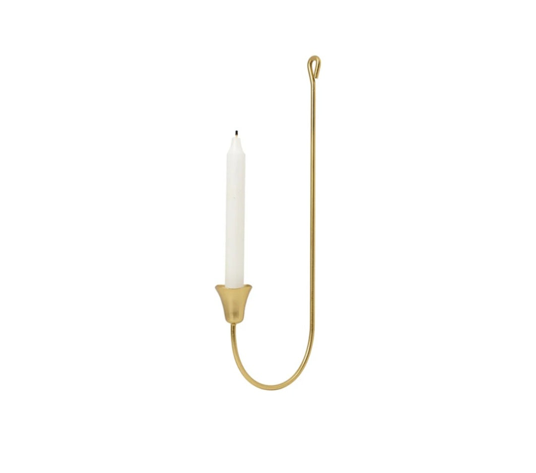 Broste Copenhagen - Ria Væglysestage, Fås i 2 farver - Brass Finish & Black