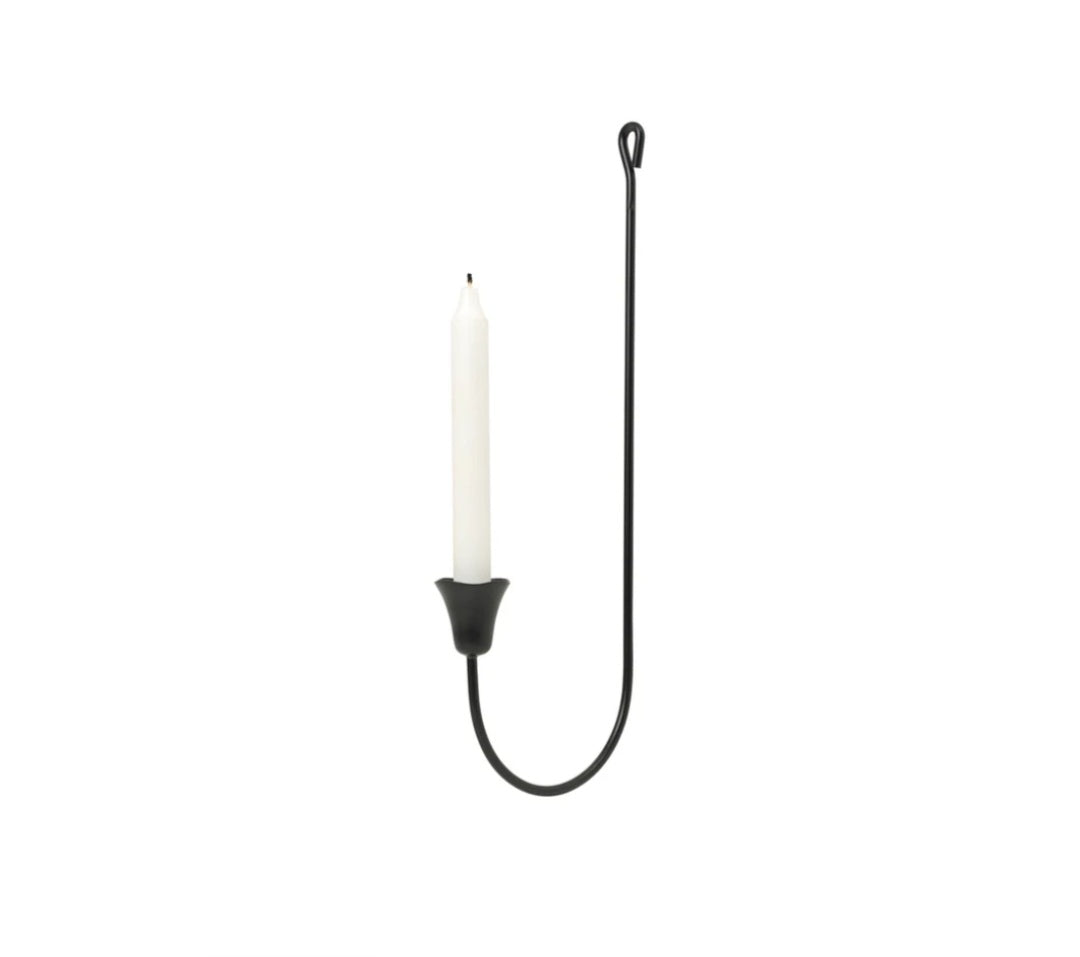 Broste Copenhagen - Ria Væglysestage, Fås i 2 farver - Brass Finish & Black