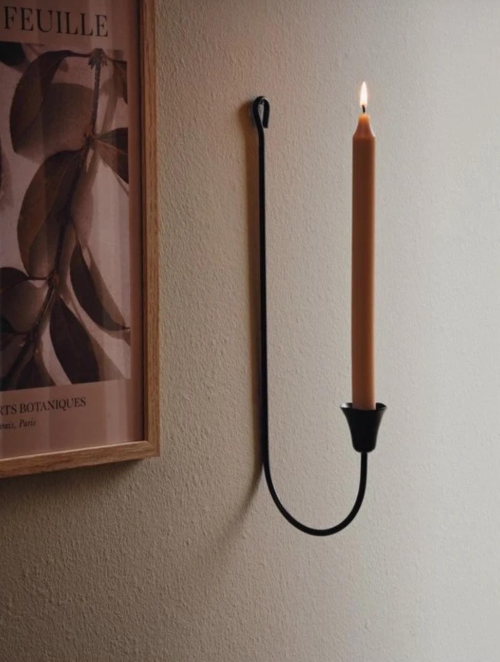 Broste Copenhagen - Ria Væglysestage, Fås i 2 farver - Brass Finish & Black