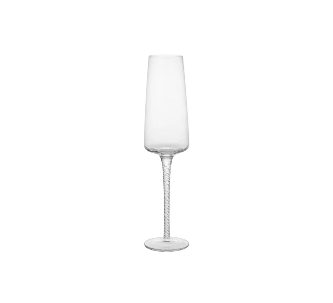 Broste Copenhagen - Bellevue Glas, Fås i 4 varianter - Vandglas, Hvidvins- & Rødvinsglas & Champagneglas