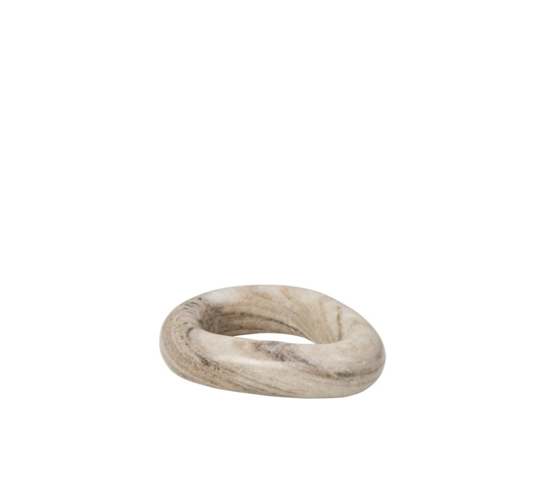 Broste Copenhagen - Elsa Bordskåner, Marmor, Fås i 3 farver -  White, Brown & Black