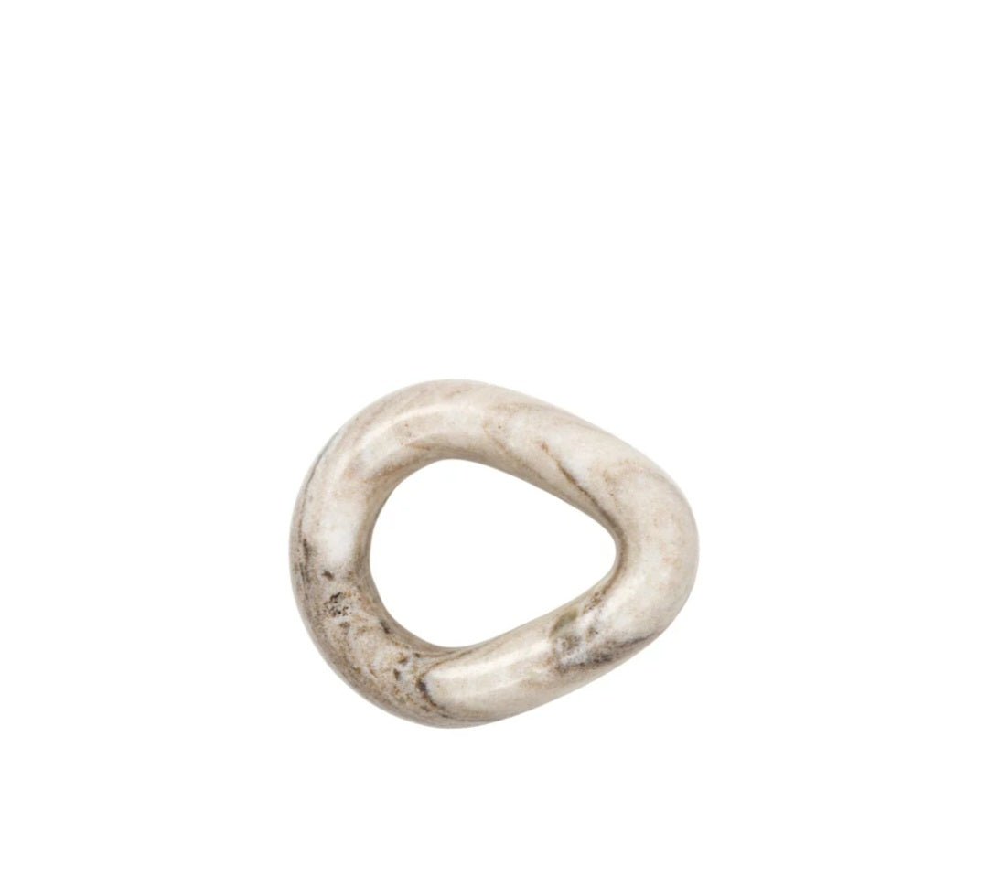 Broste Copenhagen - Elsa Bordskåner, Marmor, Fås i 3 farver -  White, Brown & Black