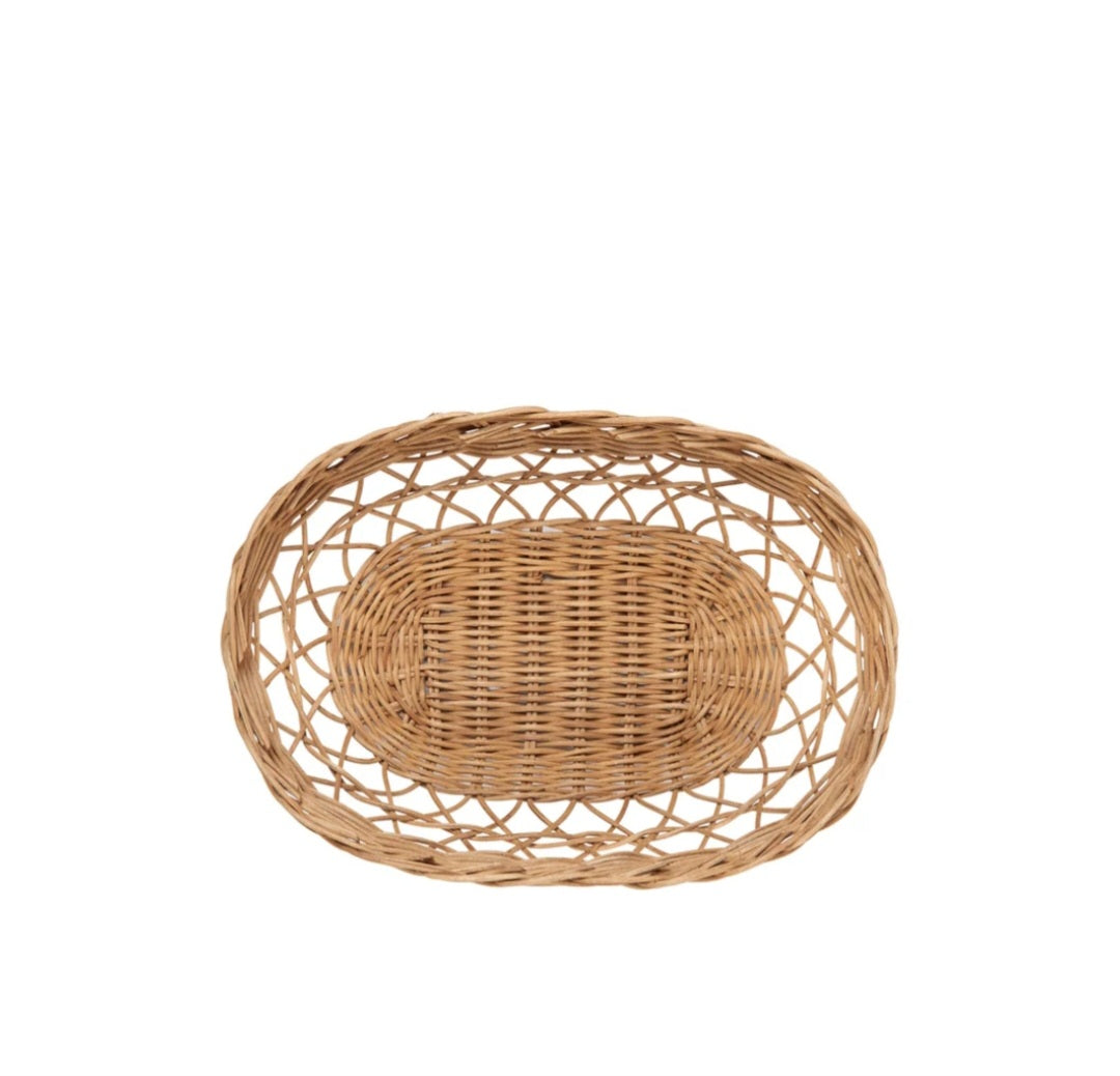 Broste Copenhagen - Emmy Kurv, Rattan, Natural Brown