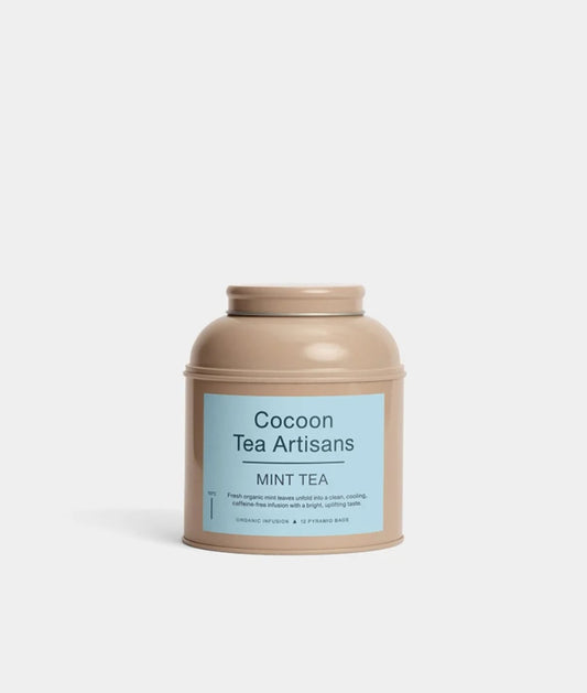 Cocoon Tea Artisans - Mint Tea Organic Infusion, Koffeinfri, 12x2 gr.