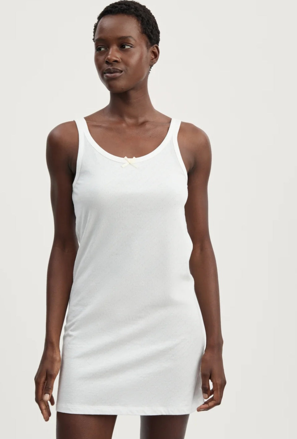 aiayu - Messhu Dress, Fås i 2 farver - Pure Ecru & Grey Melange