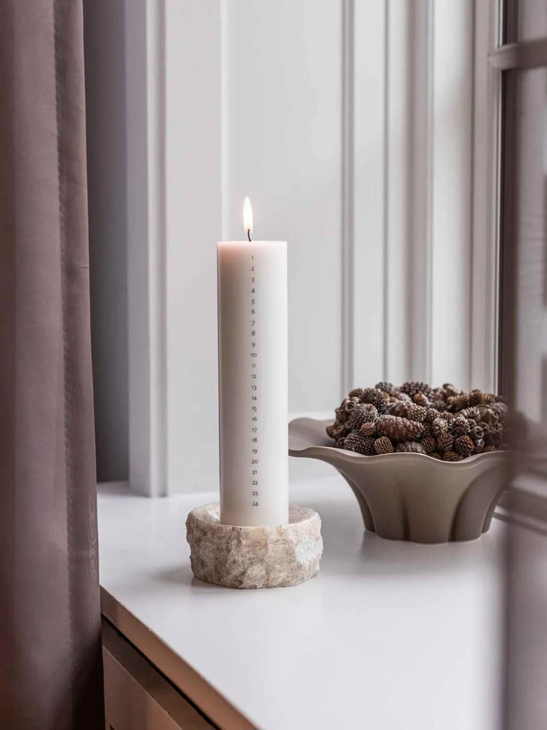 Specktrum - Kalenderlys, 24 øjeblikke af selvforkælelse, Hvid