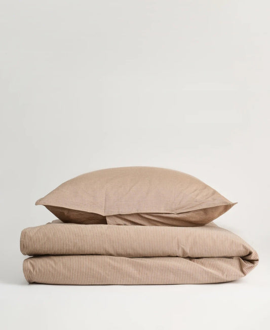 aiayu - Duvet Set + Pillow Case, Mix Dark Wheat, 140X200 cm.