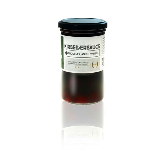Nordisk - NORDISK Jul, Kirsebærsauce med Brombær Anis & Vanille, 212 ml.