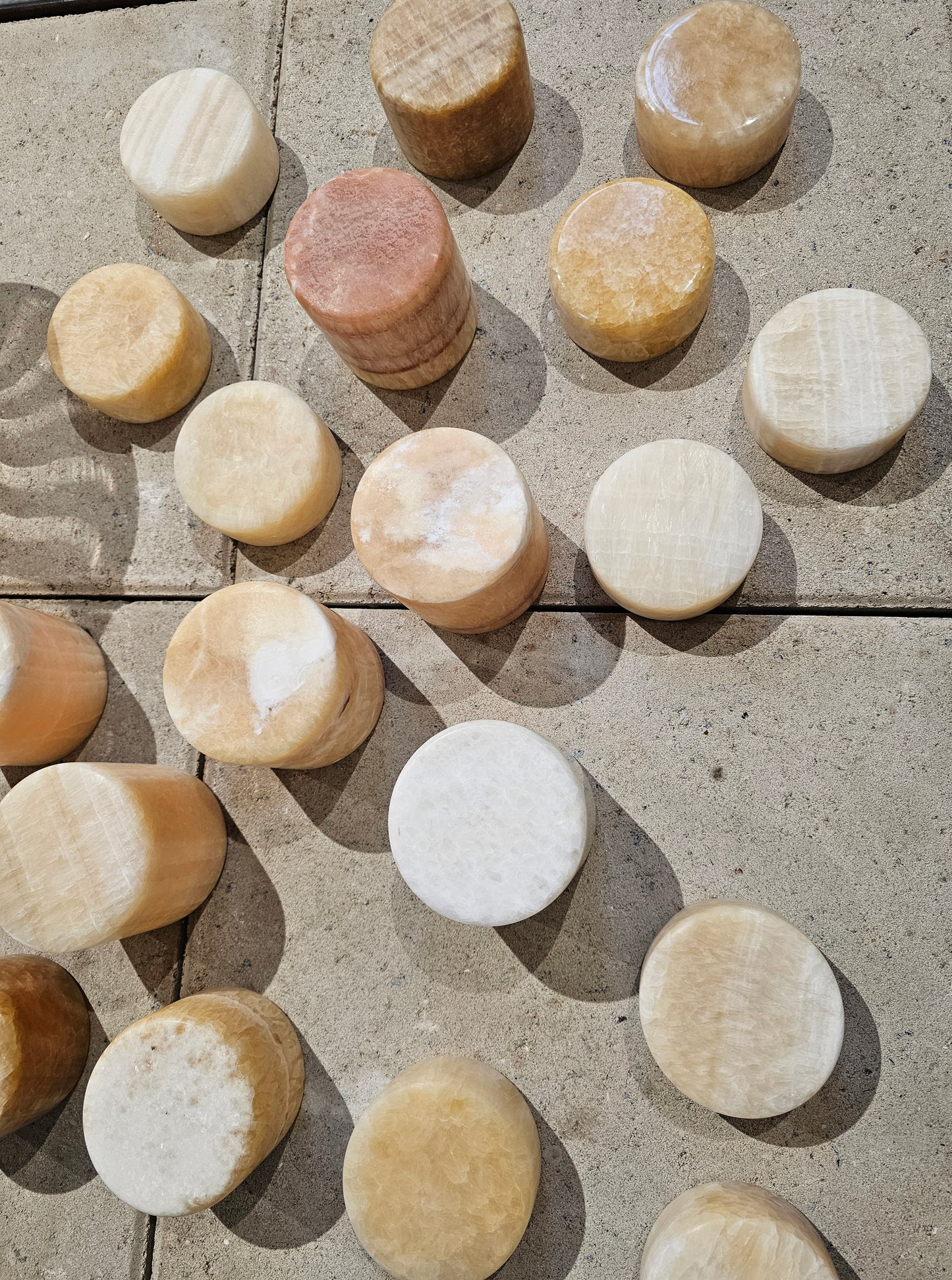 Unison - Marmor Lampe, Silkemat Brun, M