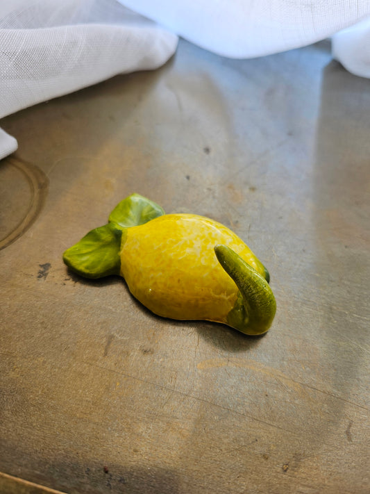Caja Company - Citron Knage, Italiensk fajance