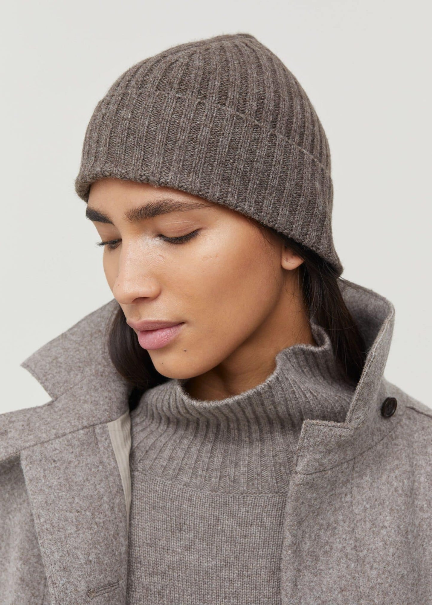 Aiayu - Alana Beanie, Pure Light Brown