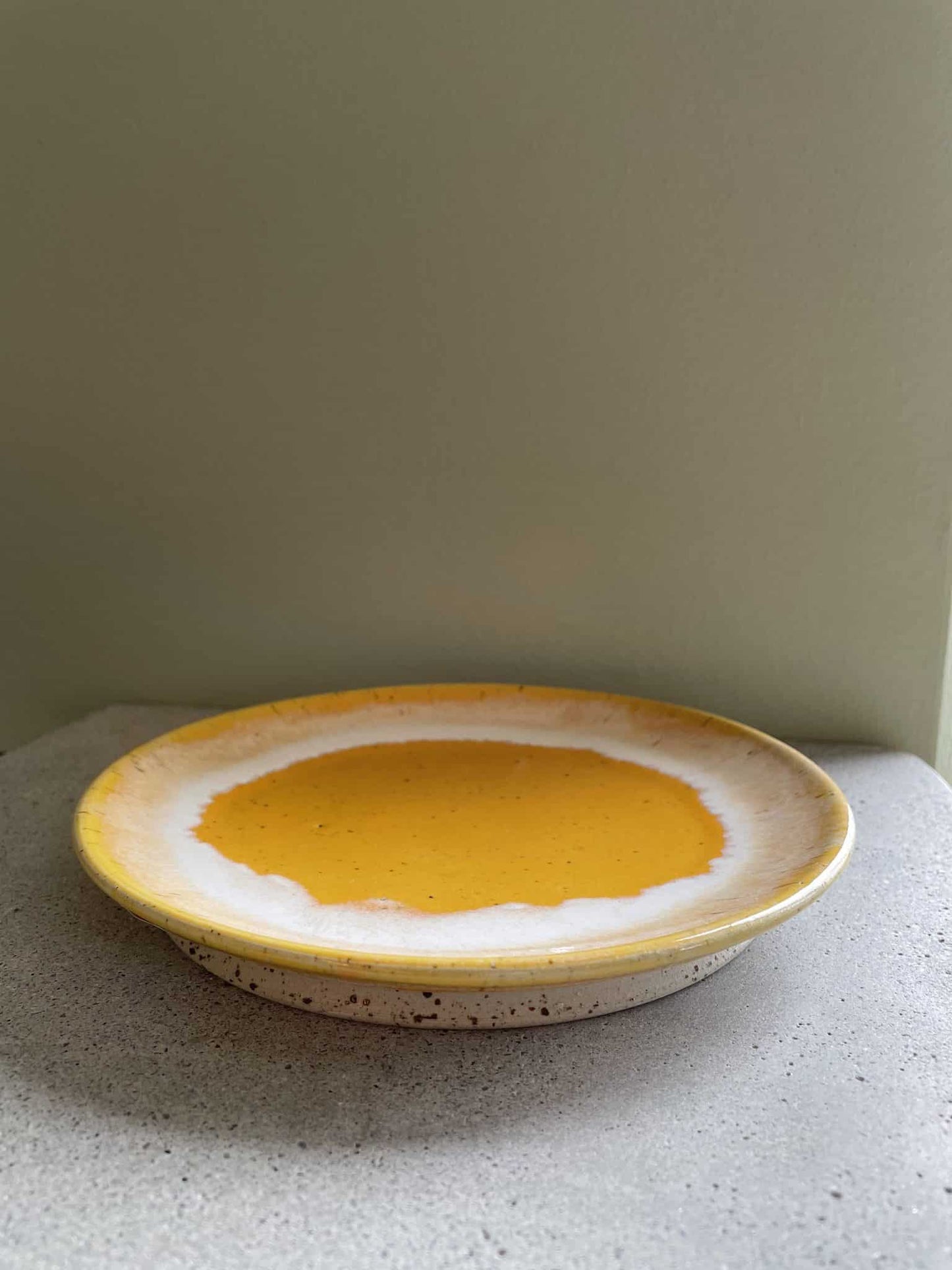 Studio Arhoj - Moon Plate, Corn Flower Cream P2