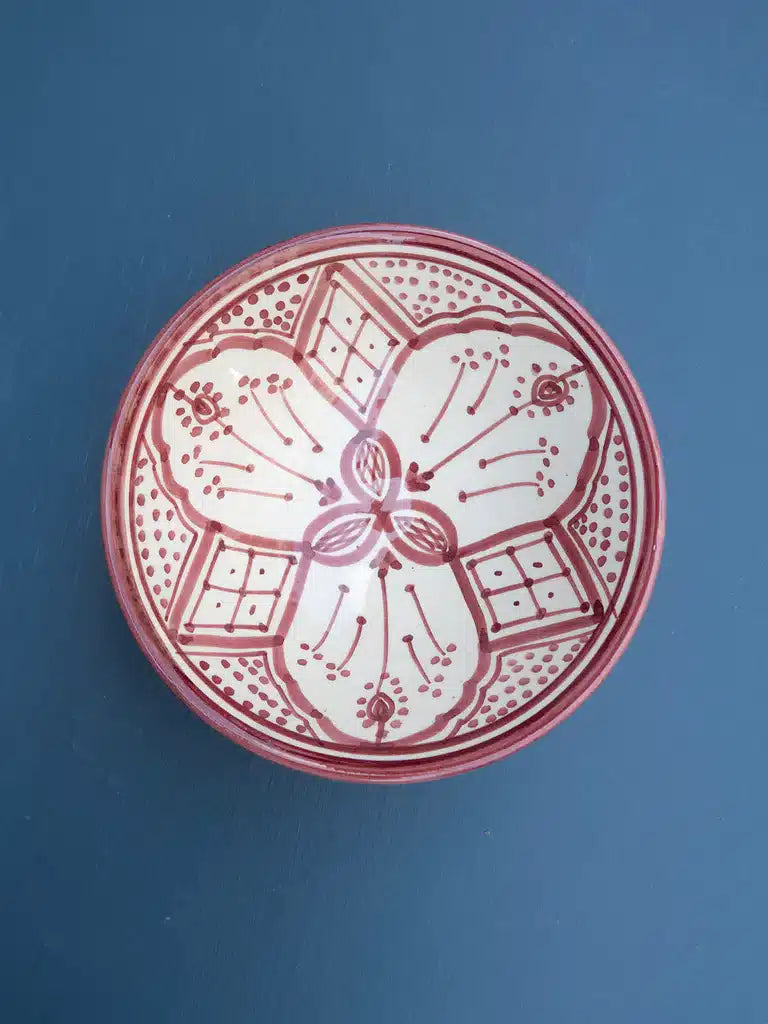 Craft Sisters - Atlas Pastel Bowl M Ø18, Bordeaux