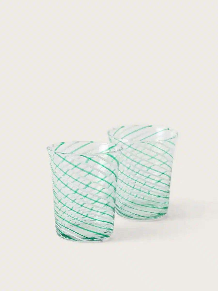 Stilleben - Concave Glass Twist, Green