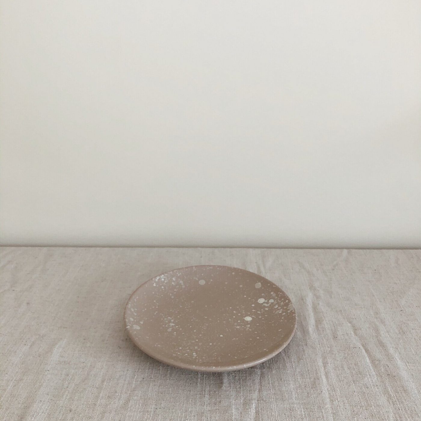 Burnt and Glazed - Sandshell Lunch Plate, Ø19