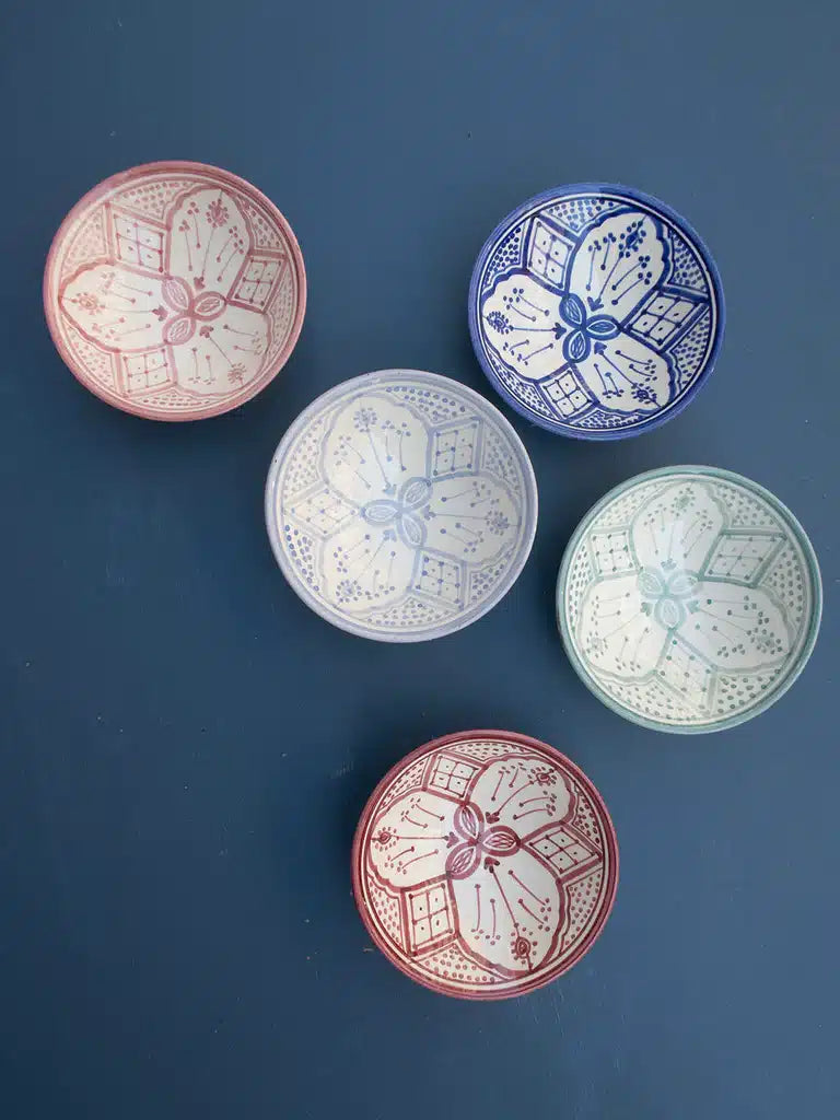 Craft Sisters - Atlas Pastel Bowl M Ø18, Blue