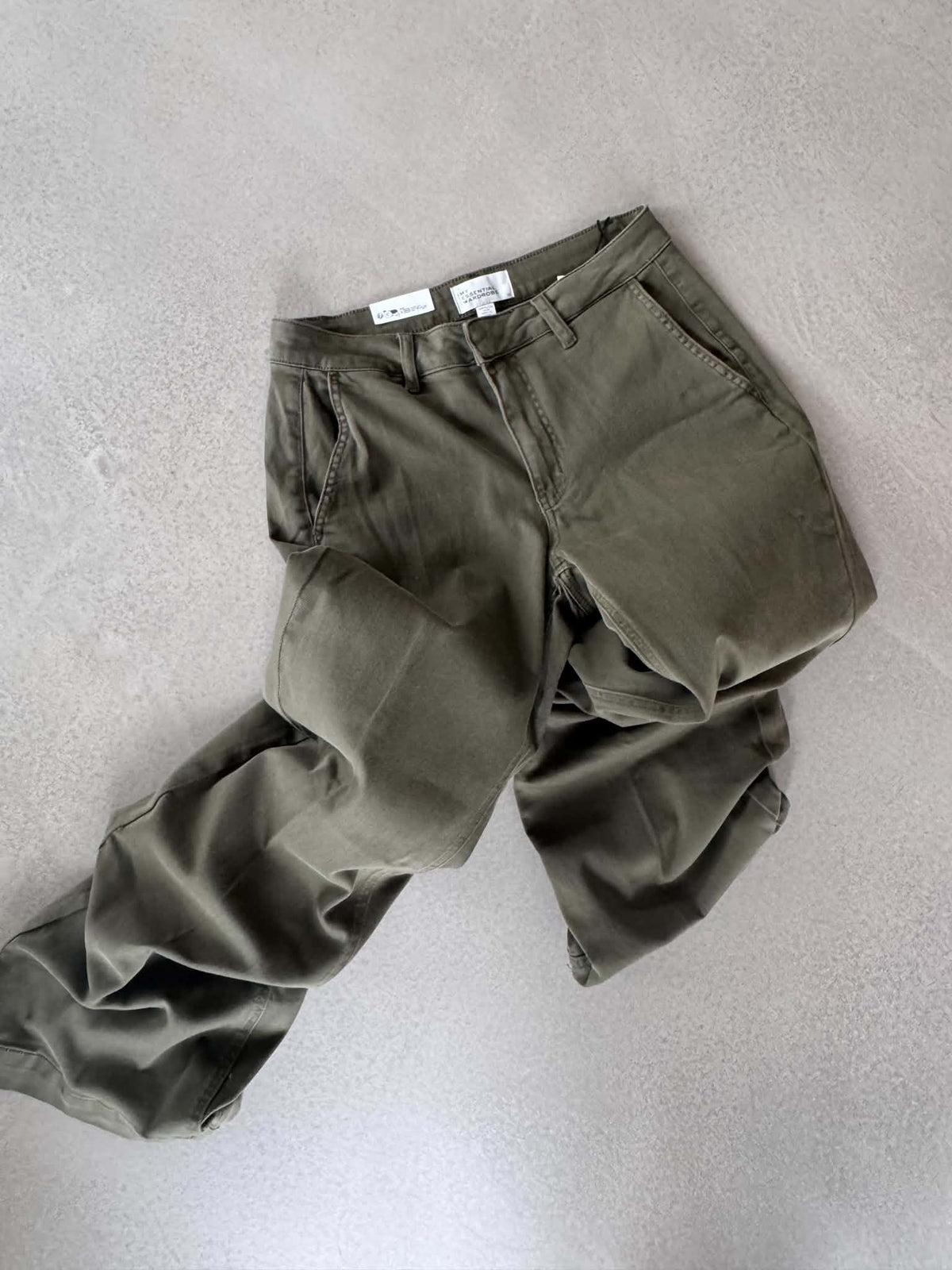 My Essential Wardrobe - Pant Wide MWLara 149, Olive Night