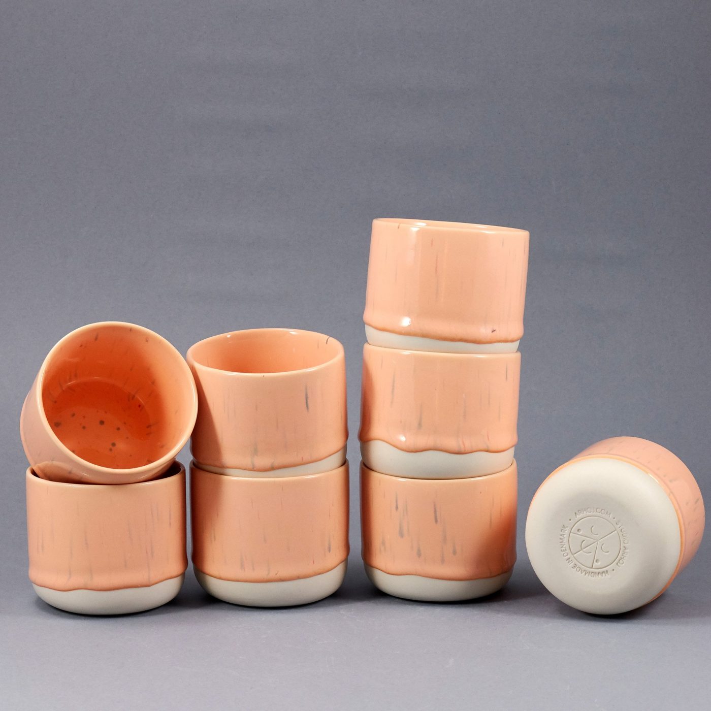 Studio Arhoj – Sip Cup, Peach Pit A2