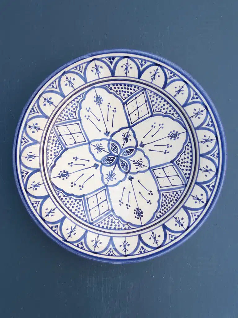 Craft Sisters - Atlas Pastel Platter Ø35, Blue