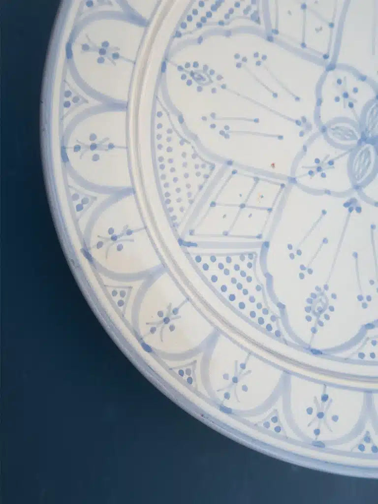 Craft Sisters - Atlas Pastel Platter Ø35, Sky Blue