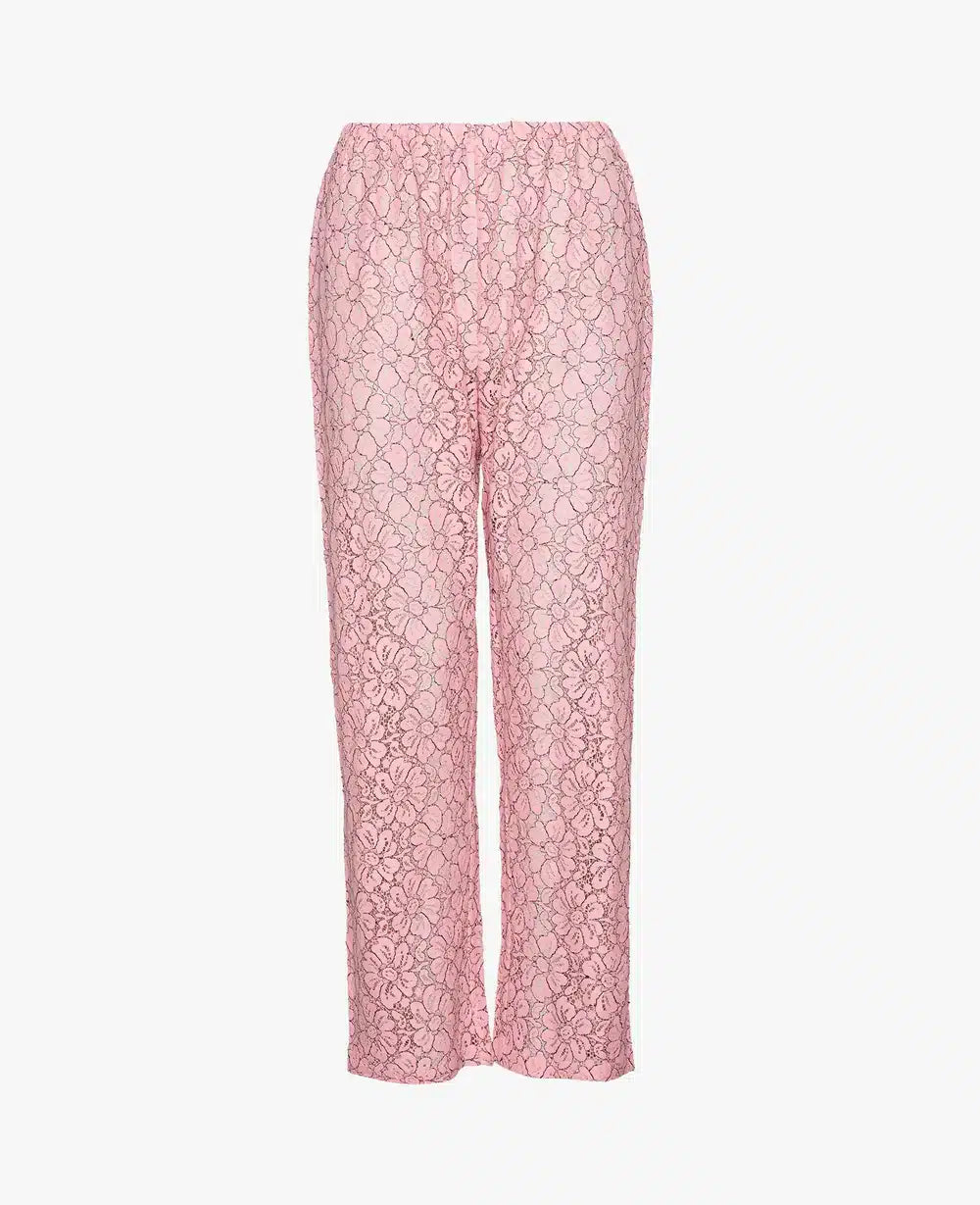 Sissel Edelbo - Asta Pants Leftover Lace, Pink