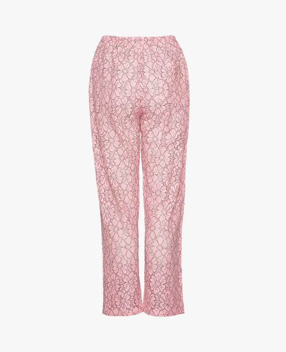 Sissel Edelbo - Asta Pants Leftover Lace, Pink