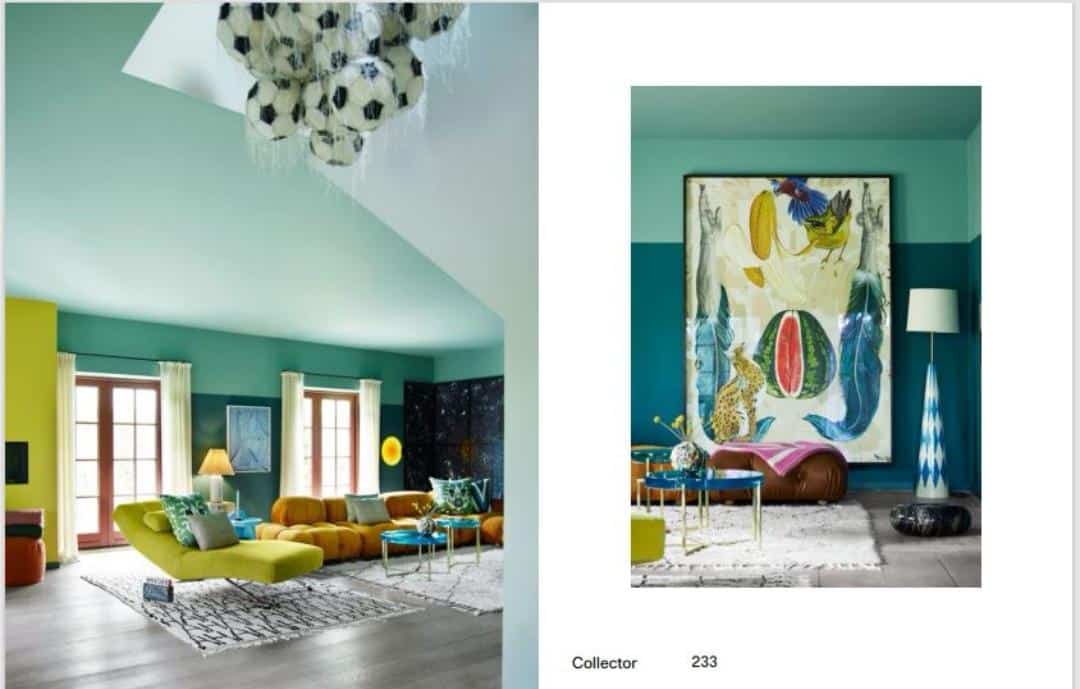 New Mags - Living with Art, Interior design