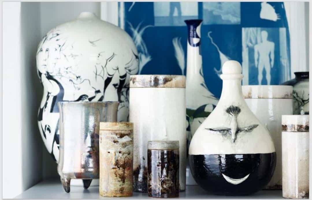 New Mags - Living with Art, Interior design