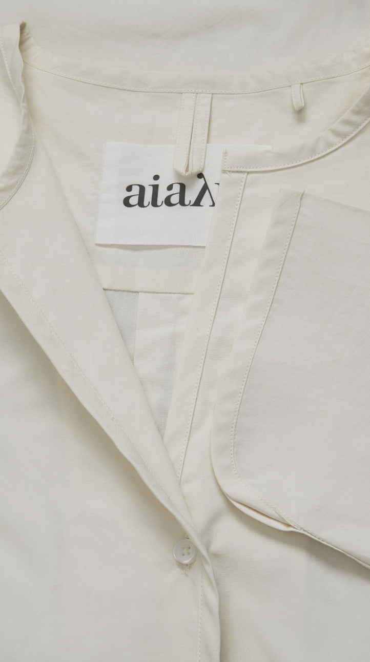 Aiayu - Pyjamas Poplin, Pure Ecru