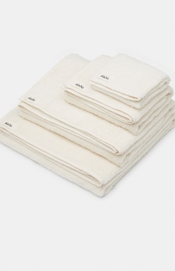 Aiayu - Towel, Off White, 30x50 cm