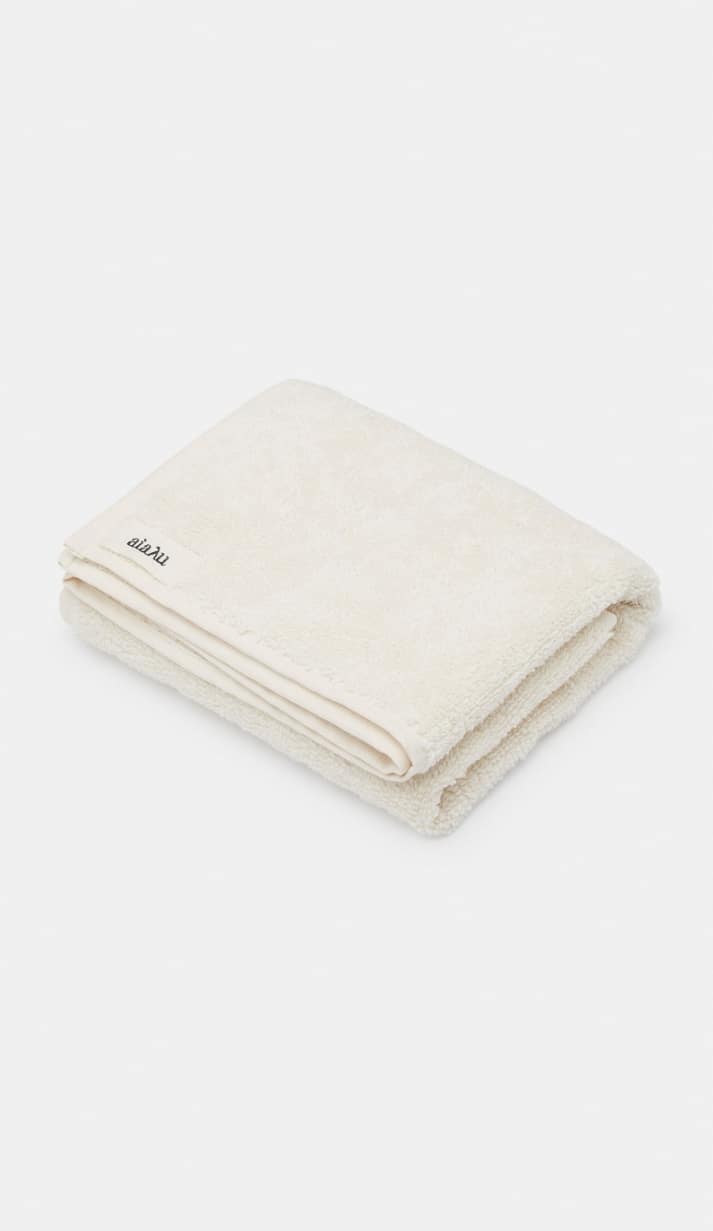 Aiayu - Towel, Off White, 50x90 cm