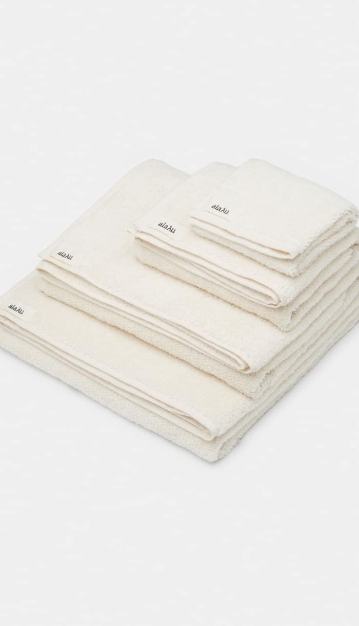 Aiayu - Towel, Off White, 50x90 cm