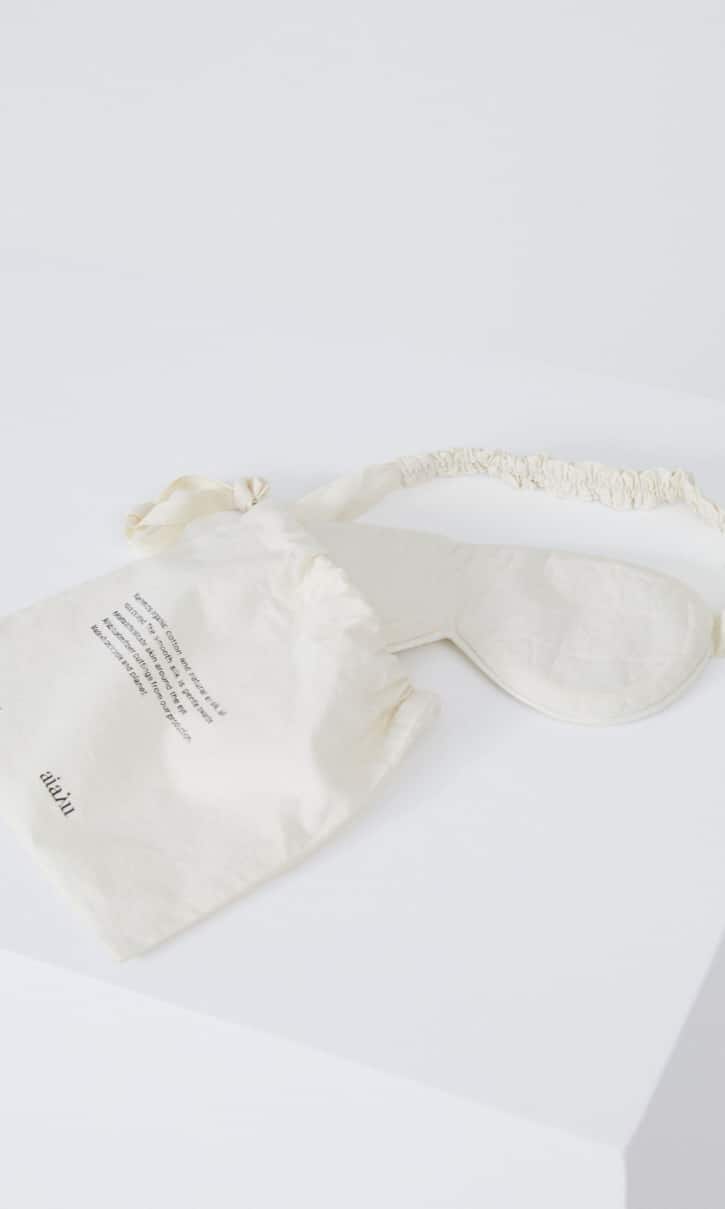 Aiayu - Eye Mask, Pure Ecru