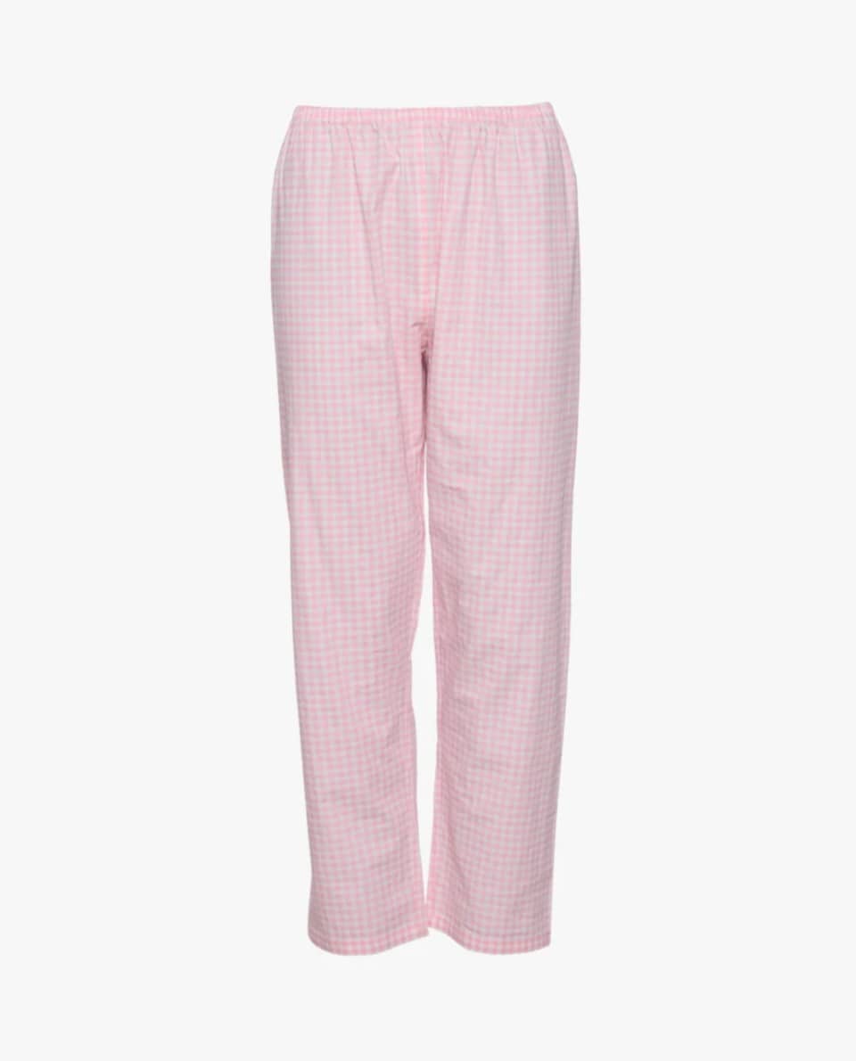 Sissel Edelbo - Asta Organic Cotton Pants, Pink Checks