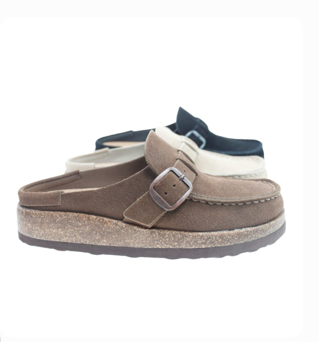 SKVULP - Slip-in Sandaler, Brown