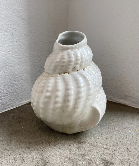 Christina Iversen Studio - Konkylie Vase, Creme