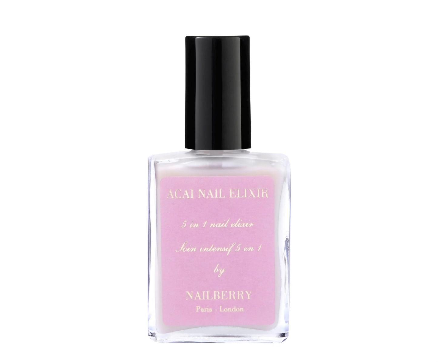 Nailberry - Acai Nail Elixir, 5 i 1 base coat og behandling, 15 ml.