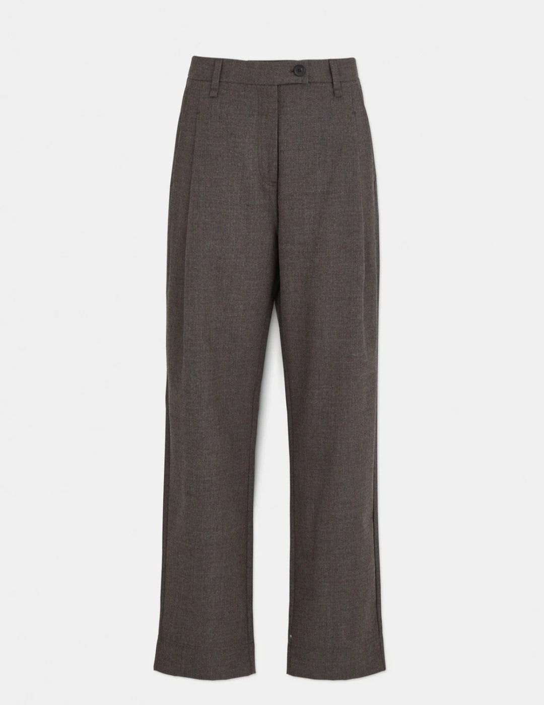 Aiayu - Balder Pant Fine Wool, Brownie Melange