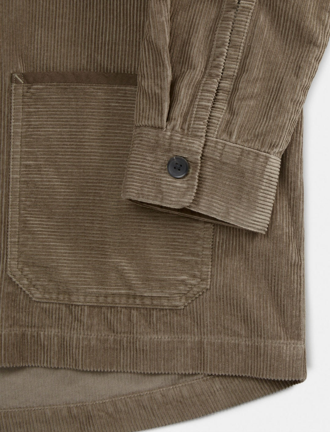 Aiayu - Vinga Shirt Corduroy, Brown Khaki